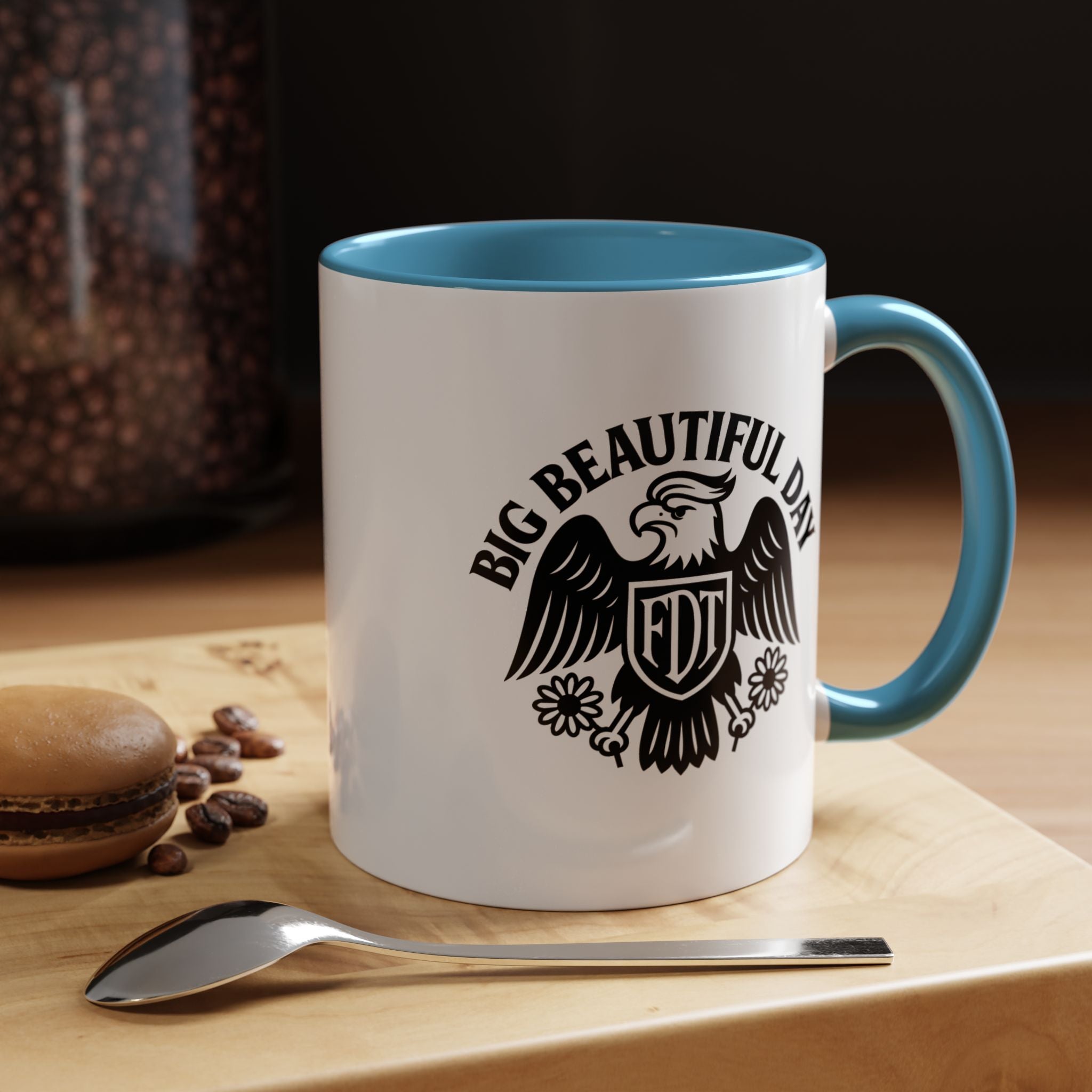 Big Beautiful Day Vintage-Inspired Coffee Mug – Motivational Morning Cup | Dishwasher Safe, BPA-Free, Perfect Daily Reminder