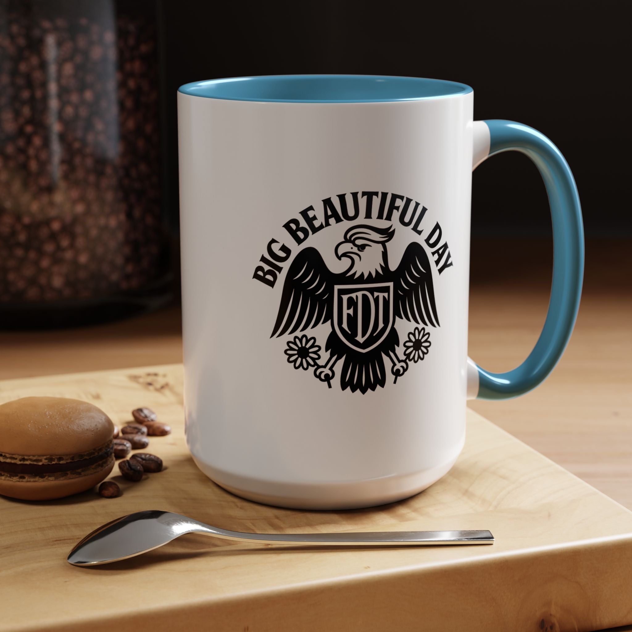 Big Beautiful Day Vintage-Inspired Coffee Mug – Motivational Morning Cup | Dishwasher Safe, BPA-Free, Perfect Daily Reminder
