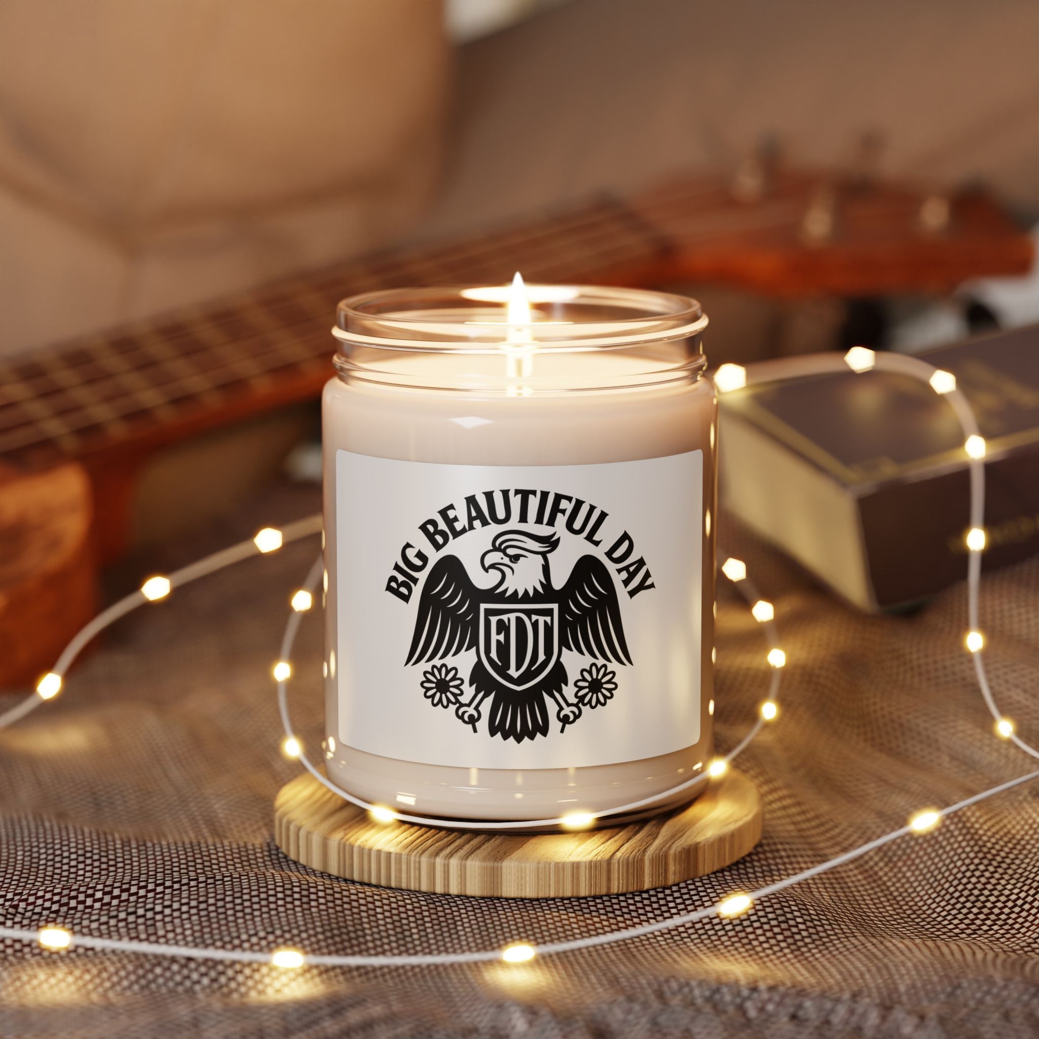 Big Beautiful Day Scented Soy Candle – Relaxing Aromatherapy Candle | Eco-Friendly Home Decor & Motivational Gift for Any Occasion