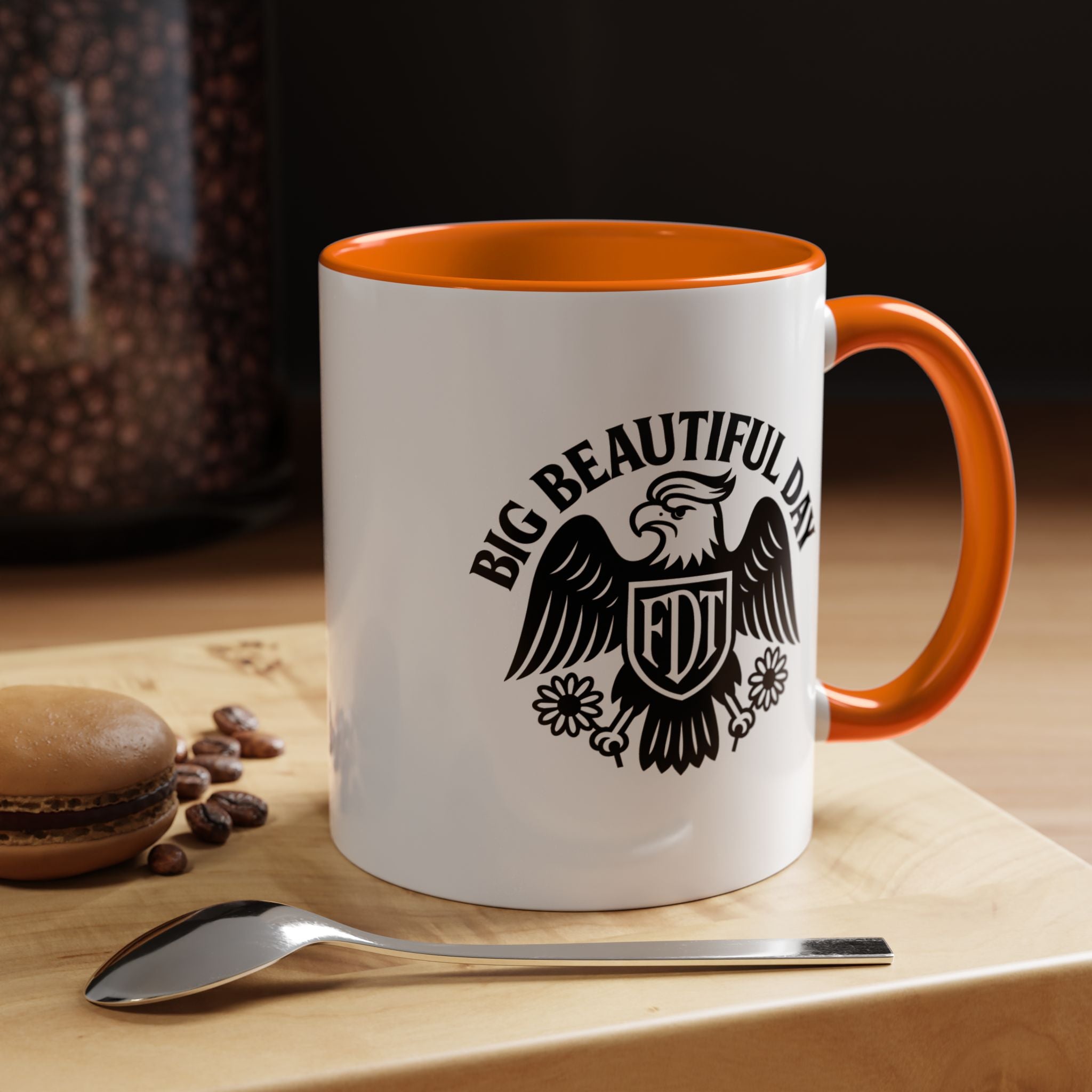 Big Beautiful Day Vintage-Inspired Coffee Mug – Motivational Morning Cup | Dishwasher Safe, BPA-Free, Perfect Daily Reminder