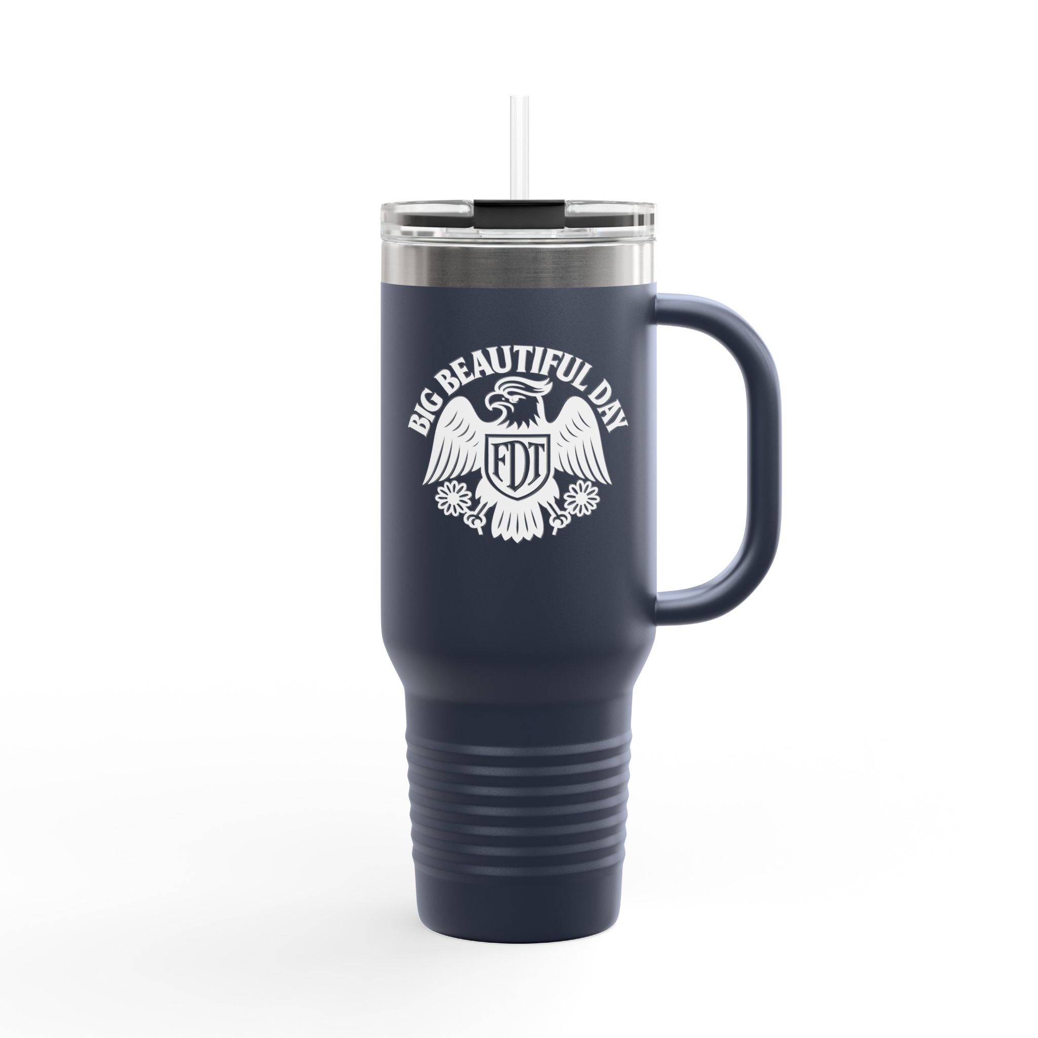 Big Beautiful Day 40oz Insulated Travel Mug – Hot or Cold Drink Tumbler | Motivational Mug | Premium Stainless Steel Adventure Cup