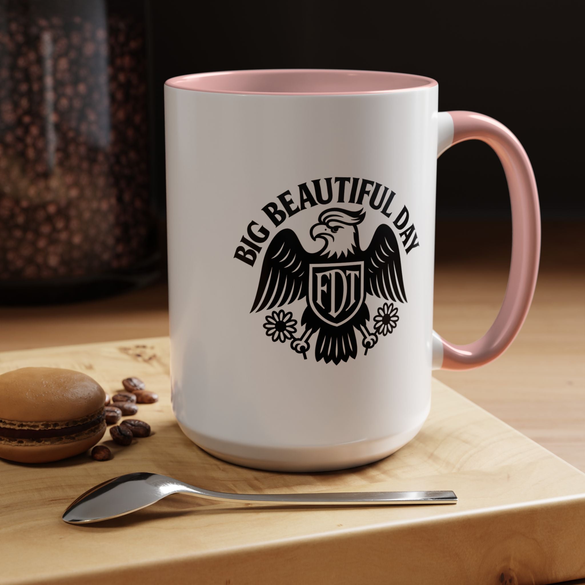 Big Beautiful Day Vintage-Inspired Coffee Mug – Motivational Morning Cup | Dishwasher Safe, BPA-Free, Perfect Daily Reminder