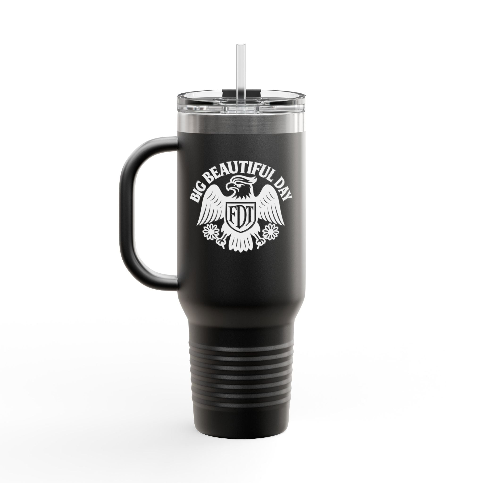 Big Beautiful Day 40oz Insulated Travel Mug – Hot or Cold Drink Tumbler | Motivational Mug | Premium Stainless Steel Adventure Cup