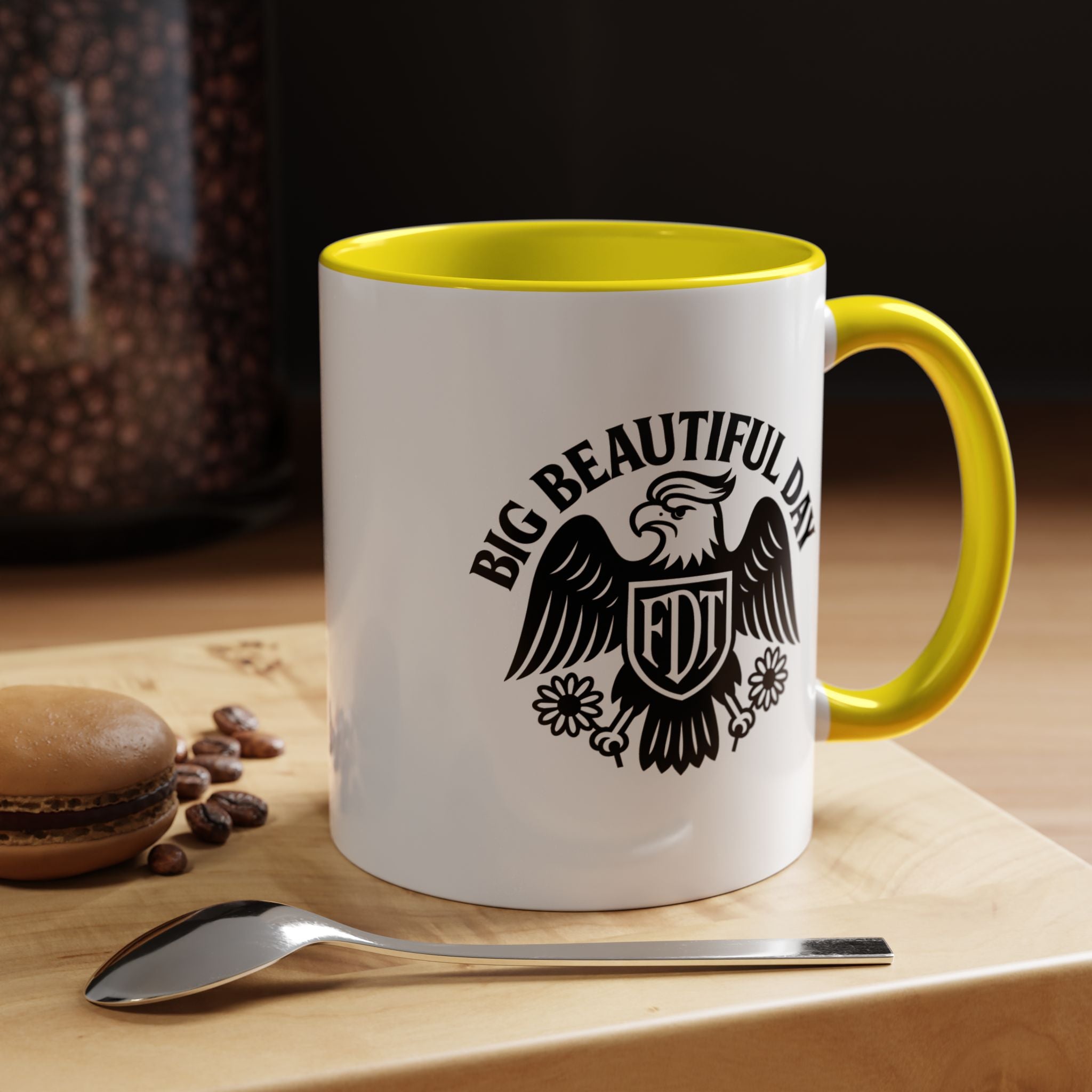 Big Beautiful Day Vintage-Inspired Coffee Mug – Motivational Morning Cup | Dishwasher Safe, BPA-Free, Perfect Daily Reminder