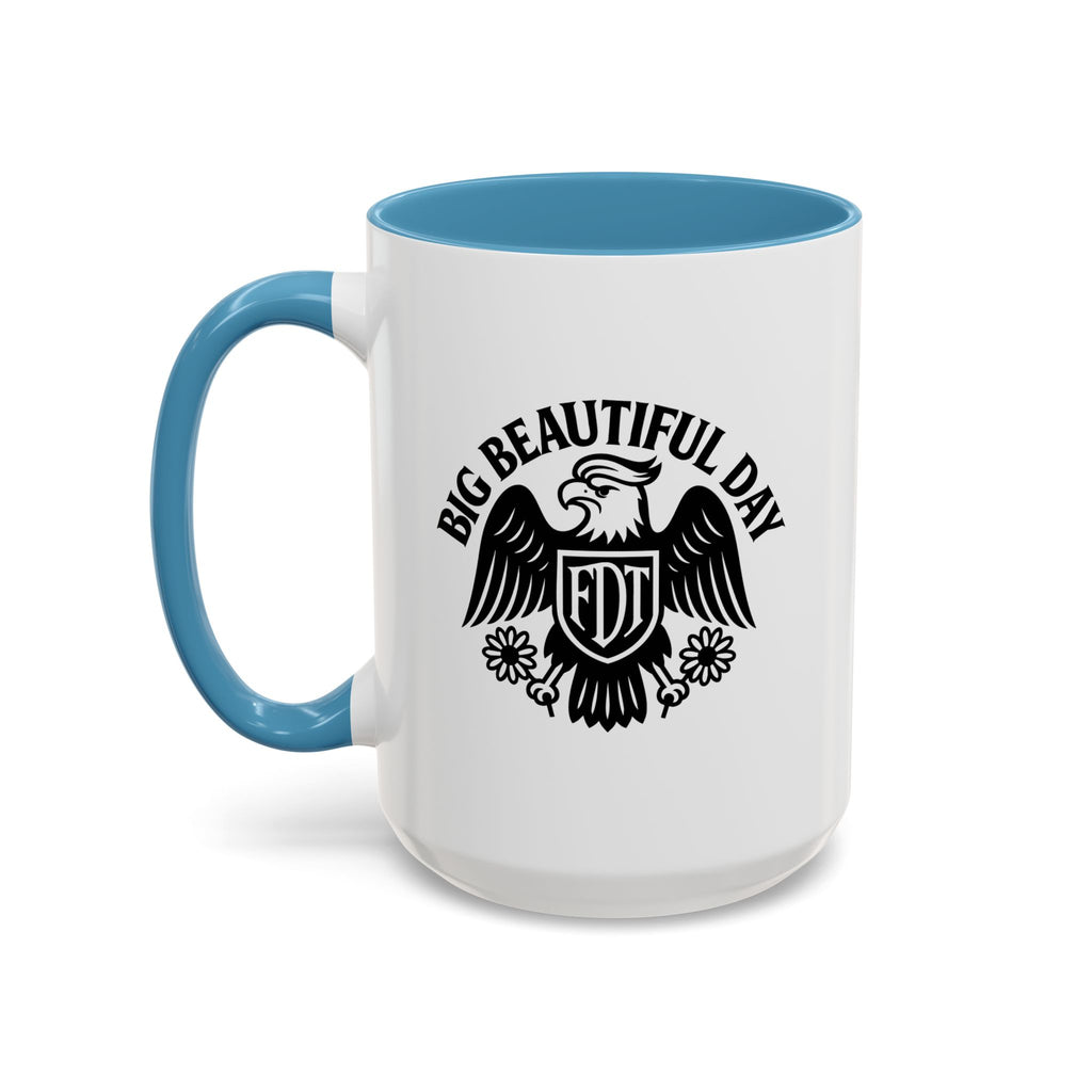 Big Beautiful Day Vintage-Inspired Coffee Mug – Motivational Morning Cup | Dishwasher Safe, BPA-Free, Perfect Daily Reminder