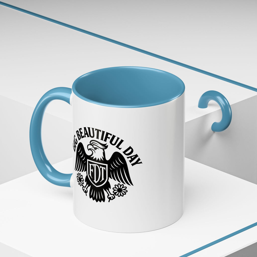 Big Beautiful Day Vintage-Inspired Coffee Mug – Motivational Morning Cup | Dishwasher Safe, BPA-Free, Perfect Daily Reminder
