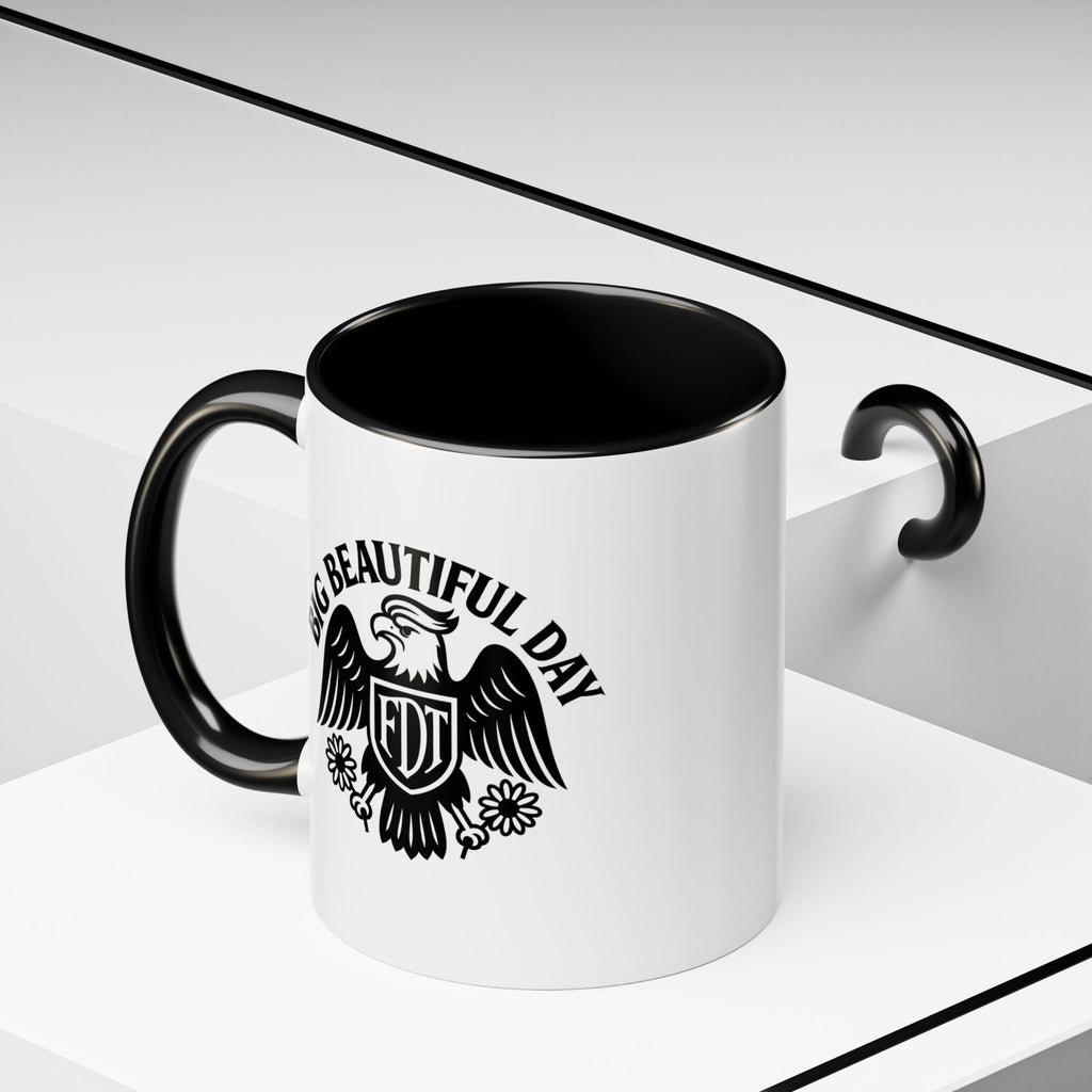 Big Beautiful Day Vintage-Inspired Coffee Mug – Motivational Morning Cup | Dishwasher Safe, BPA-Free, Perfect Daily Reminder