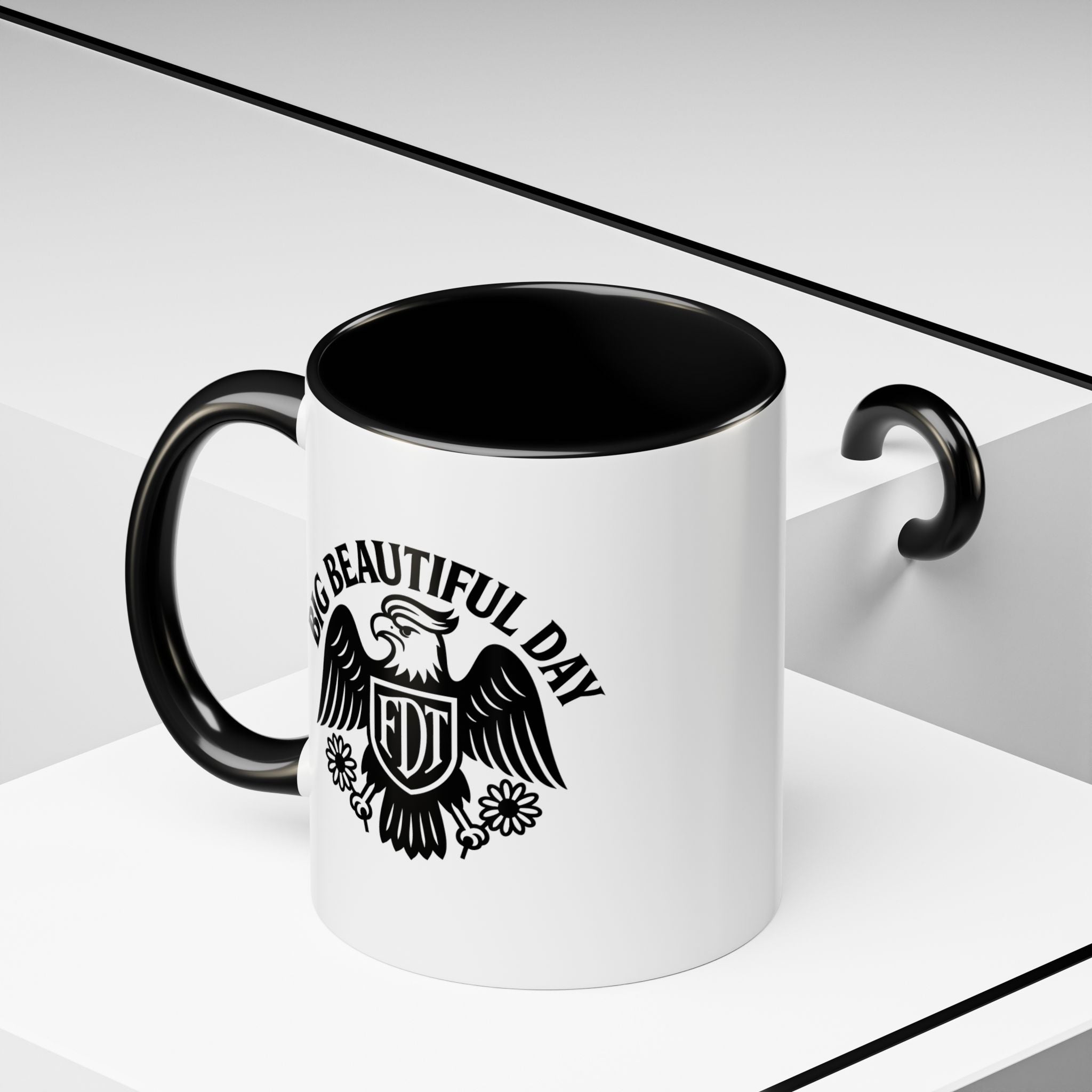 Big Beautiful Day Vintage-Inspired Coffee Mug – Motivational Morning Cup | Dishwasher Safe, BPA-Free, Perfect Daily Reminder