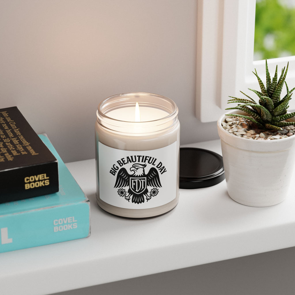 Big Beautiful Day Scented Soy Candle – Relaxing Aromatherapy Candle | Eco-Friendly Home Decor & Motivational Gift for Any Occasion