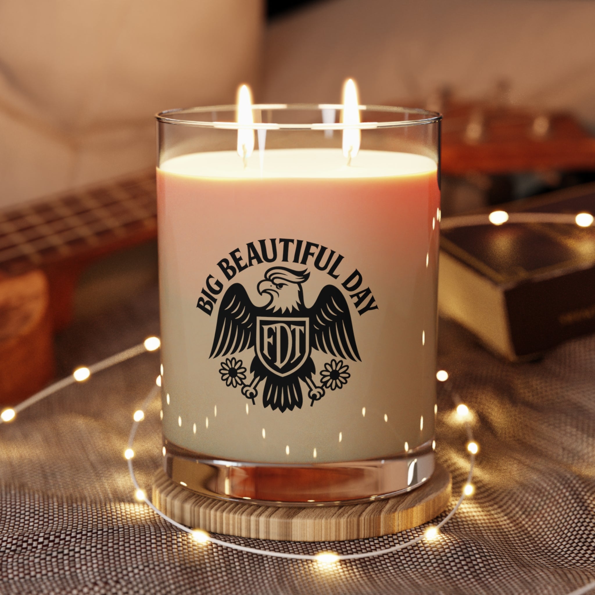 Big Beautiful Day Scented Candle – Soy Wax Aromatherapy Candle | Eco-Friendly Home Decor & Motivational Gift for Relaxation