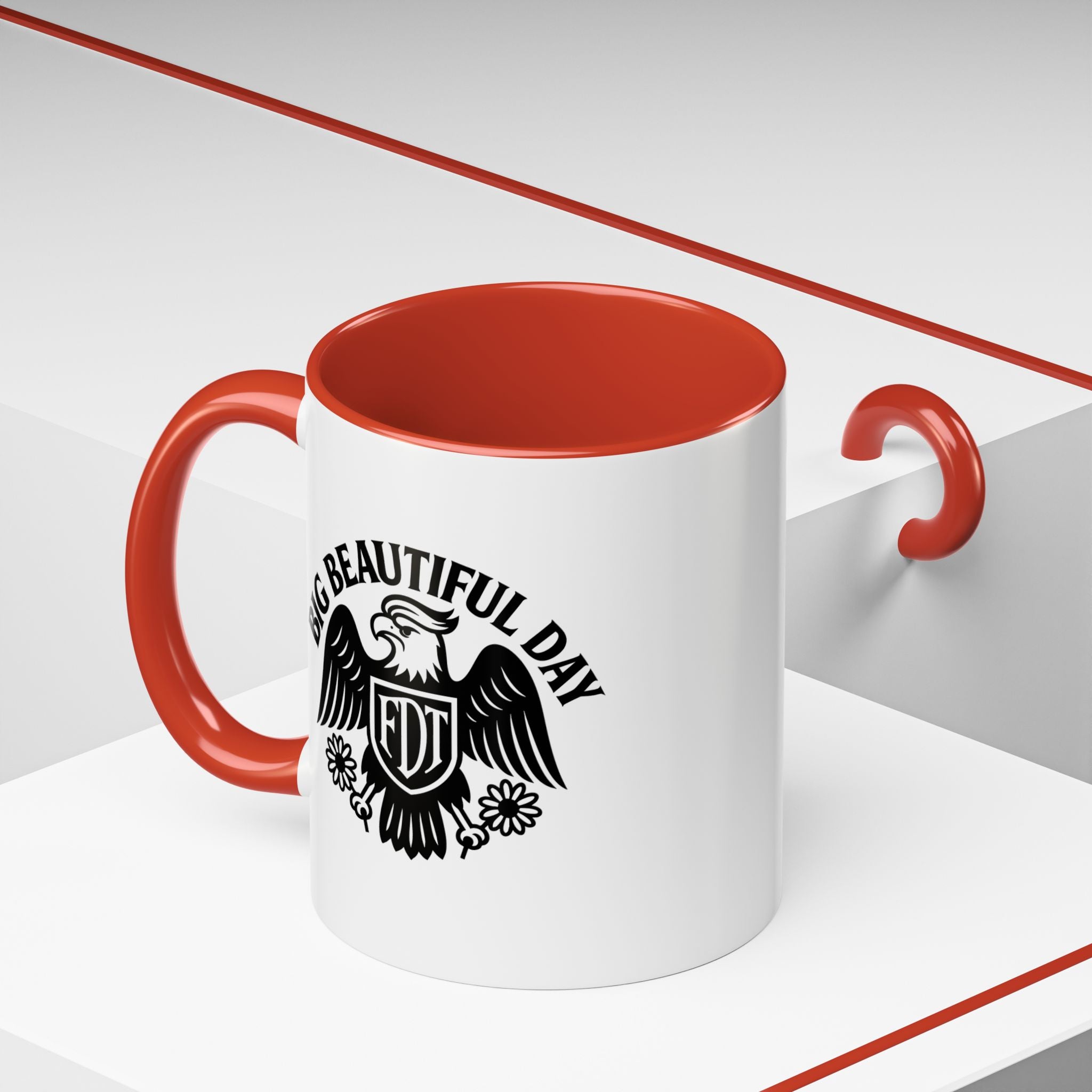 Big Beautiful Day Vintage-Inspired Coffee Mug – Motivational Morning Cup | Dishwasher Safe, BPA-Free, Perfect Daily Reminder