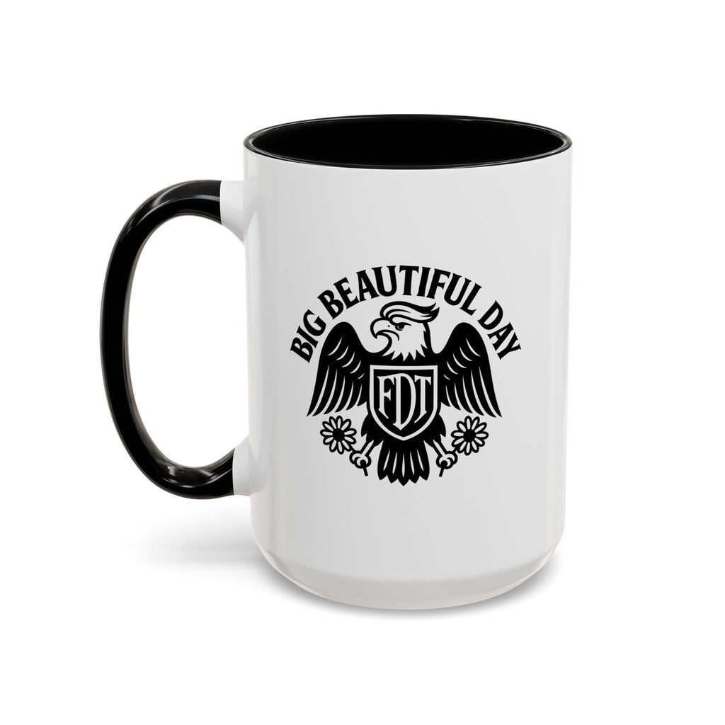 Big Beautiful Day Vintage-Inspired Coffee Mug – Motivational Morning Cup | Dishwasher Safe, BPA-Free, Perfect Daily Reminder