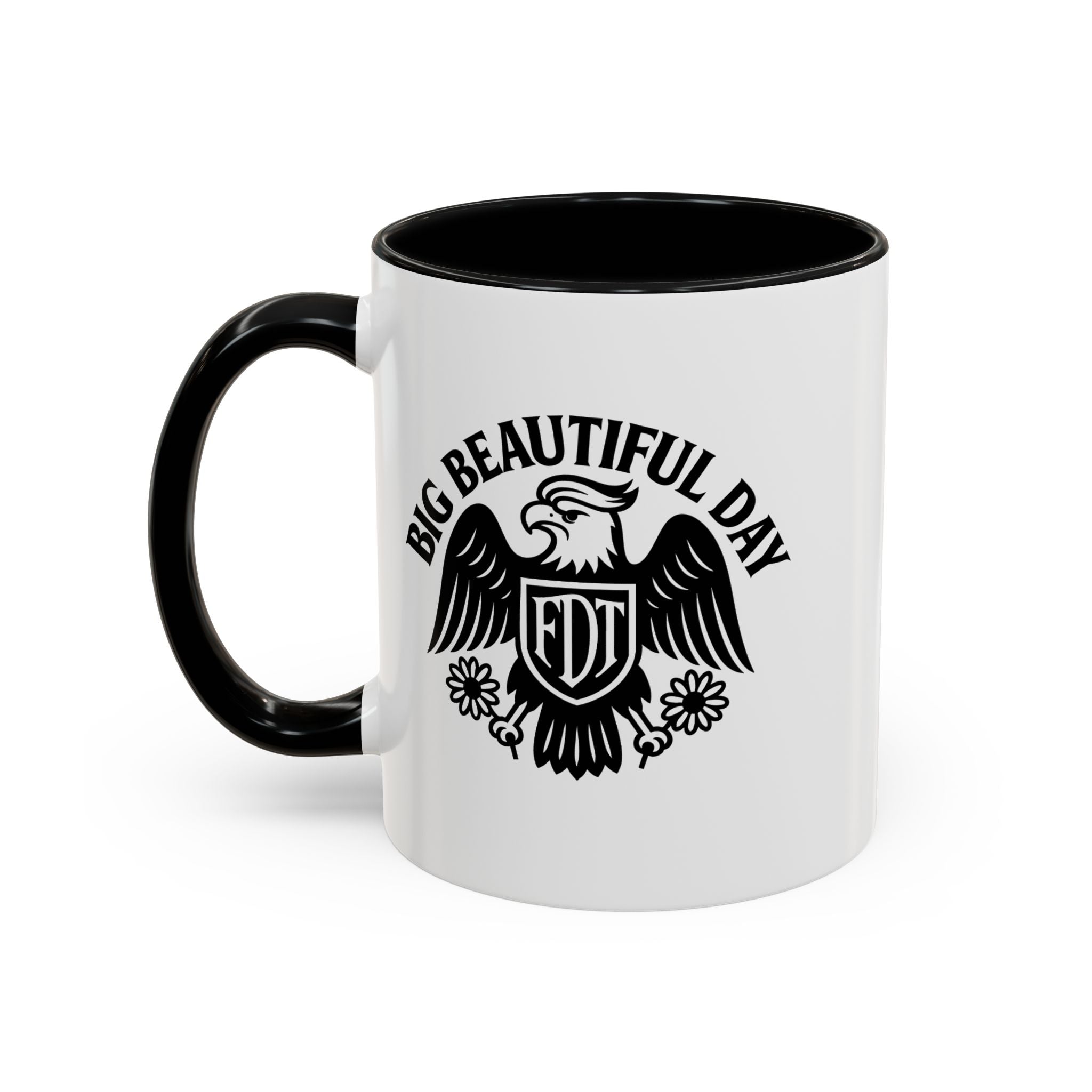 Big Beautiful Day Vintage-Inspired Coffee Mug – Motivational Morning Cup | Dishwasher Safe, BPA-Free, Perfect Daily Reminder