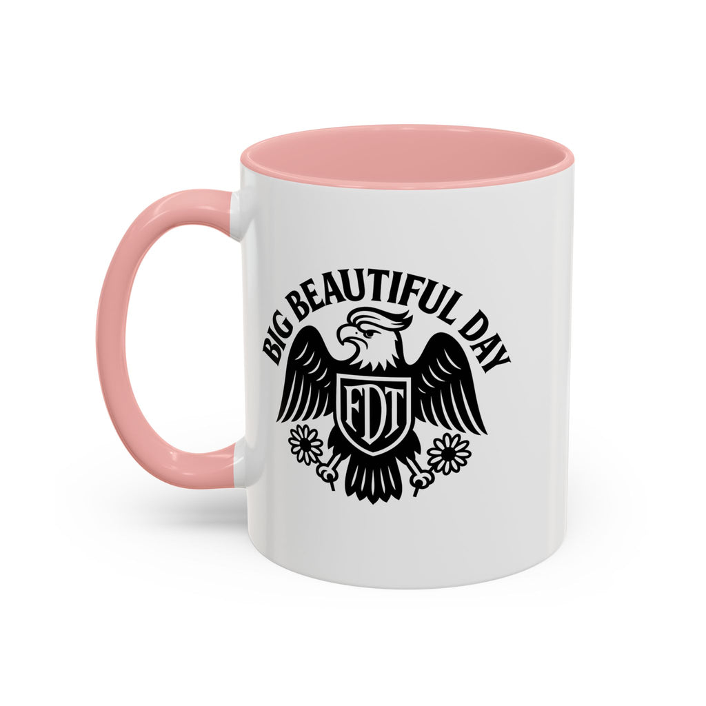 Big Beautiful Day Vintage-Inspired Coffee Mug – Motivational Morning Cup | Dishwasher Safe, BPA-Free, Perfect Daily Reminder