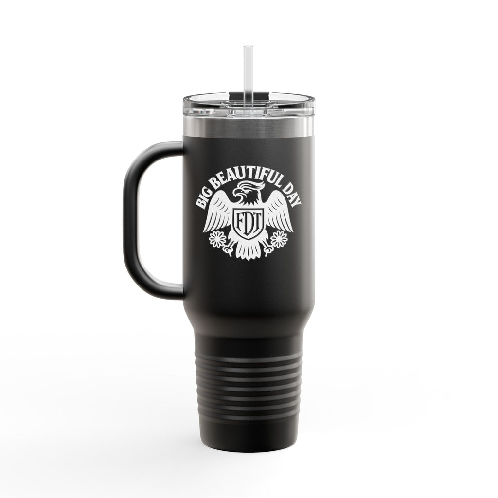 Big Beautiful Day 40oz Insulated Travel Mug – Hot or Cold Drink Tumbler | Motivational Mug | Premium Stainless Steel Adventure Cup