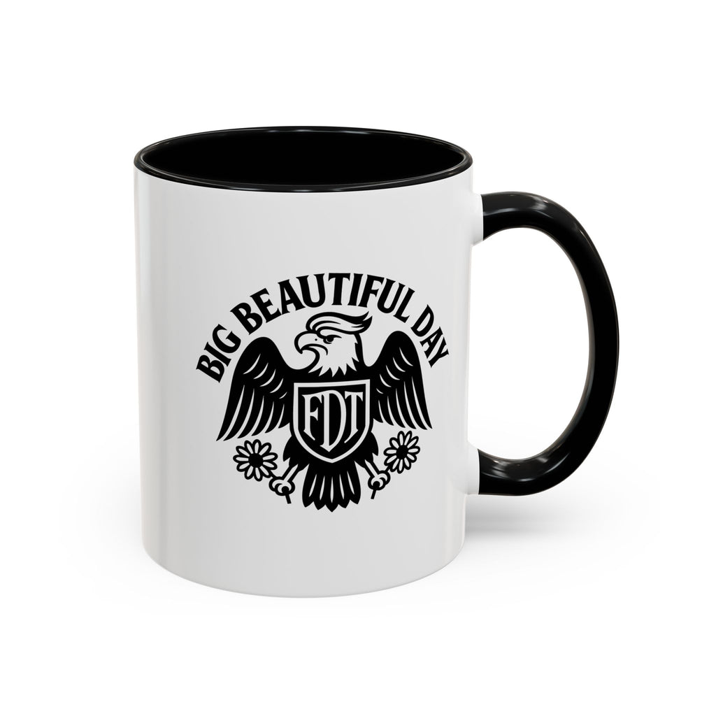 Big Beautiful Day Vintage-Inspired Coffee Mug – Motivational Morning Cup | Dishwasher Safe, BPA-Free, Perfect Daily Reminder