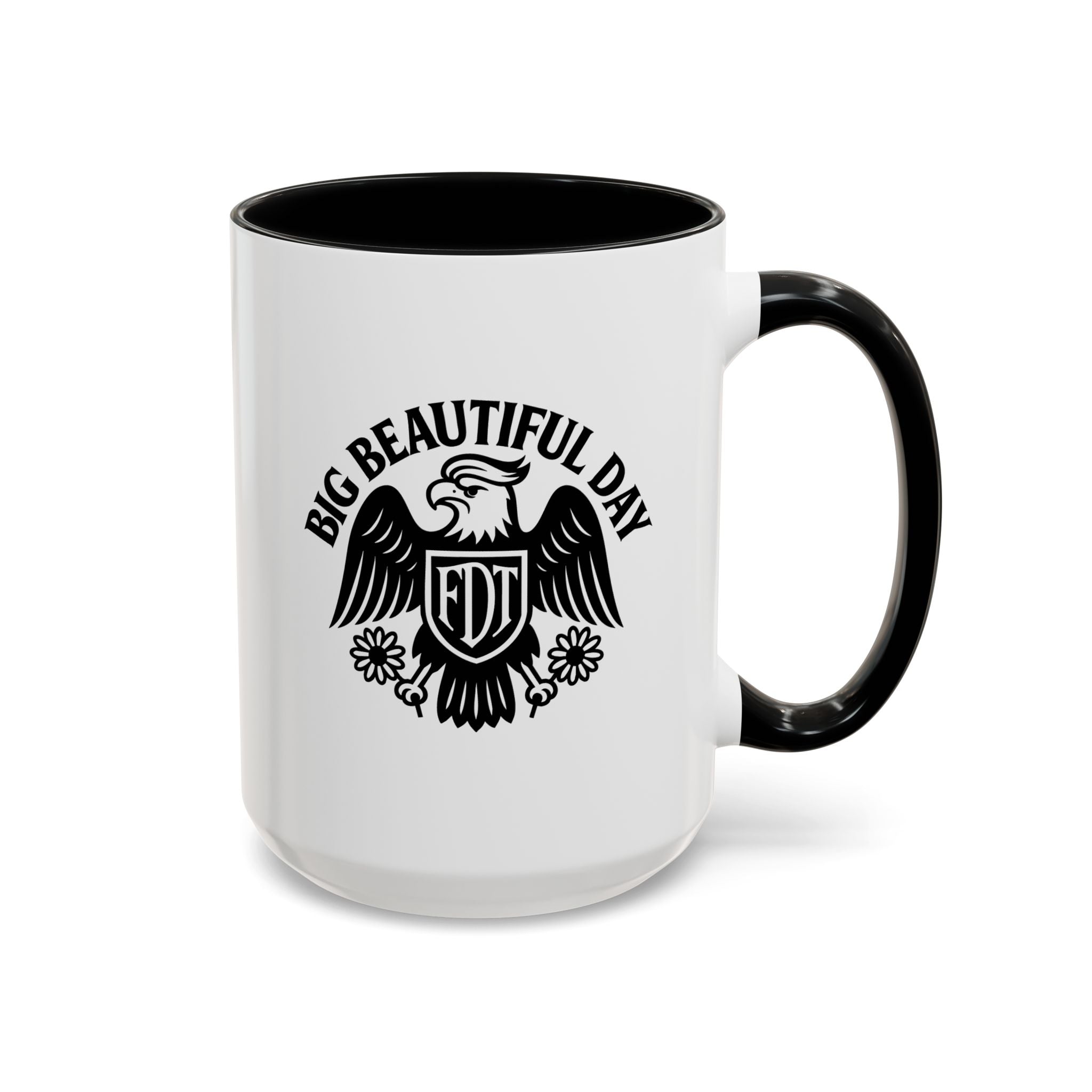 Big Beautiful Day Vintage-Inspired Coffee Mug – Motivational Morning Cup | Dishwasher Safe, BPA-Free, Perfect Daily Reminder