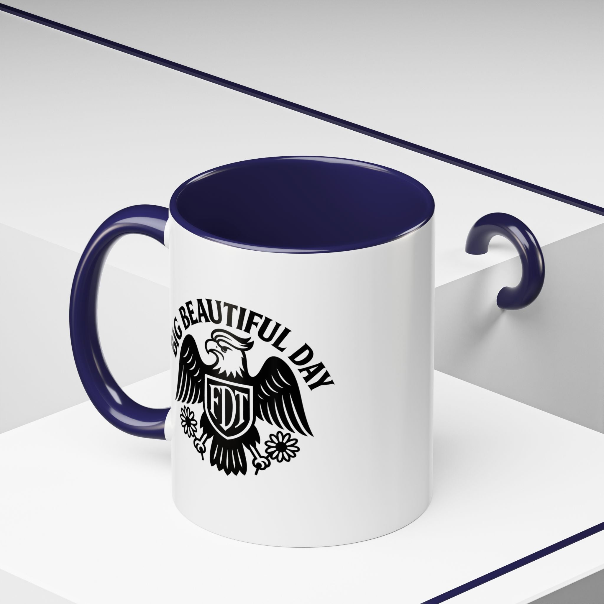 Big Beautiful Day Vintage-Inspired Coffee Mug – Motivational Morning Cup | Dishwasher Safe, BPA-Free, Perfect Daily Reminder