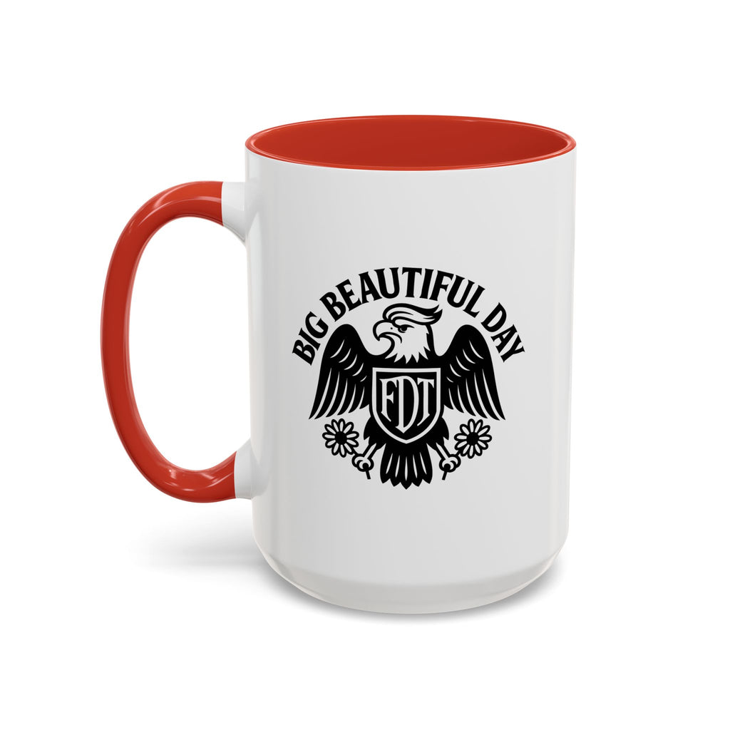 Big Beautiful Day Vintage-Inspired Coffee Mug – Motivational Morning Cup | Dishwasher Safe, BPA-Free, Perfect Daily Reminder
