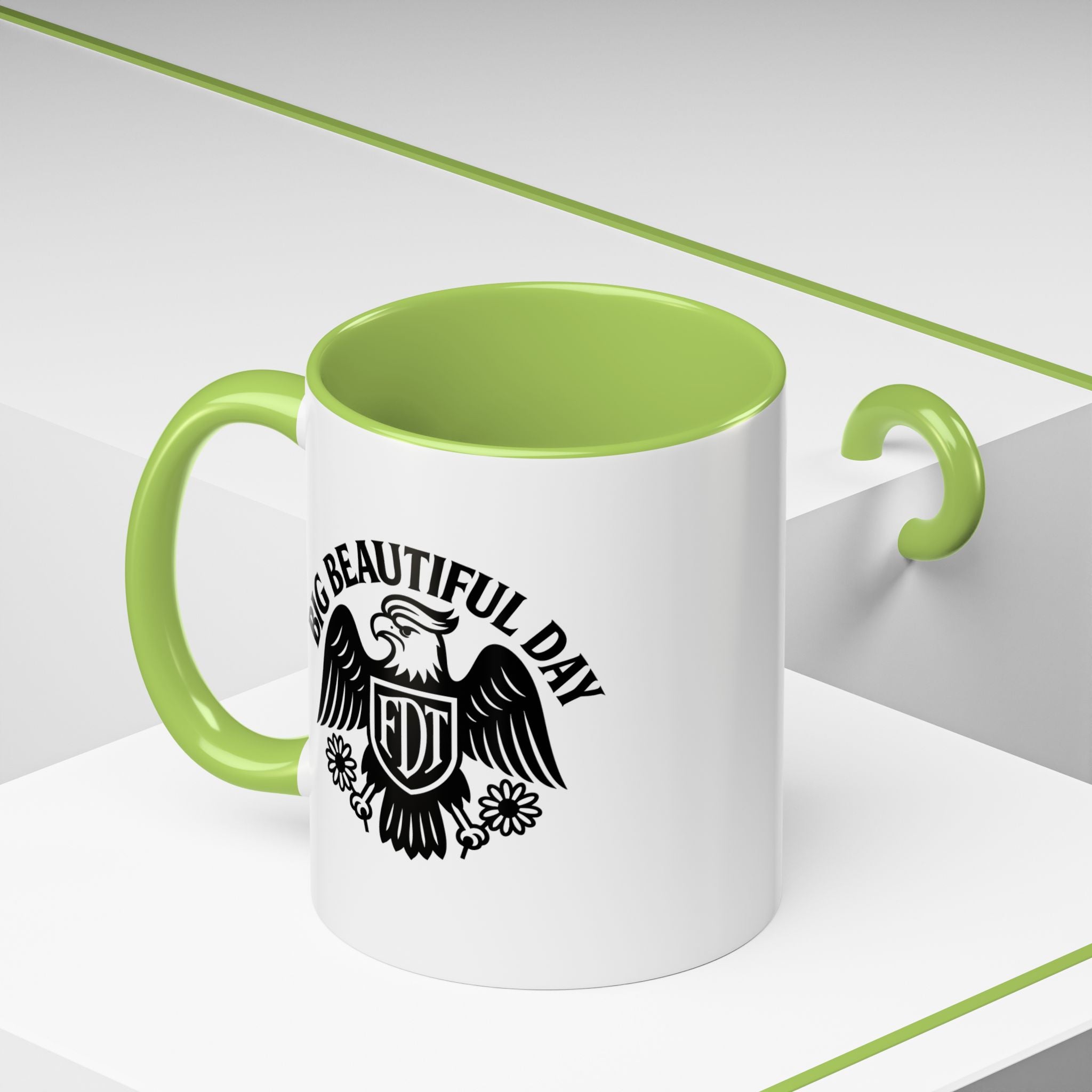 Big Beautiful Day Vintage-Inspired Coffee Mug – Motivational Morning Cup | Dishwasher Safe, BPA-Free, Perfect Daily Reminder