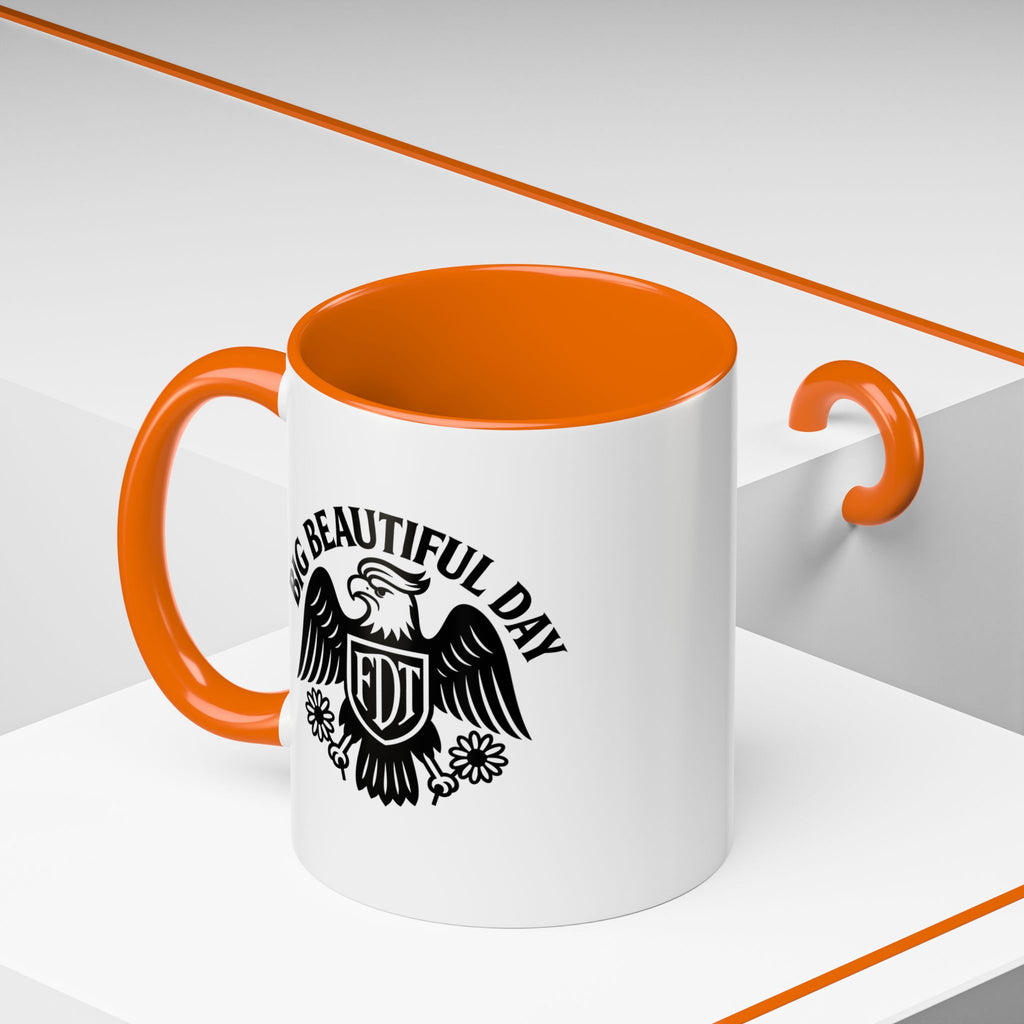 Big Beautiful Day Vintage-Inspired Coffee Mug – Motivational Morning Cup | Dishwasher Safe, BPA-Free, Perfect Daily Reminder