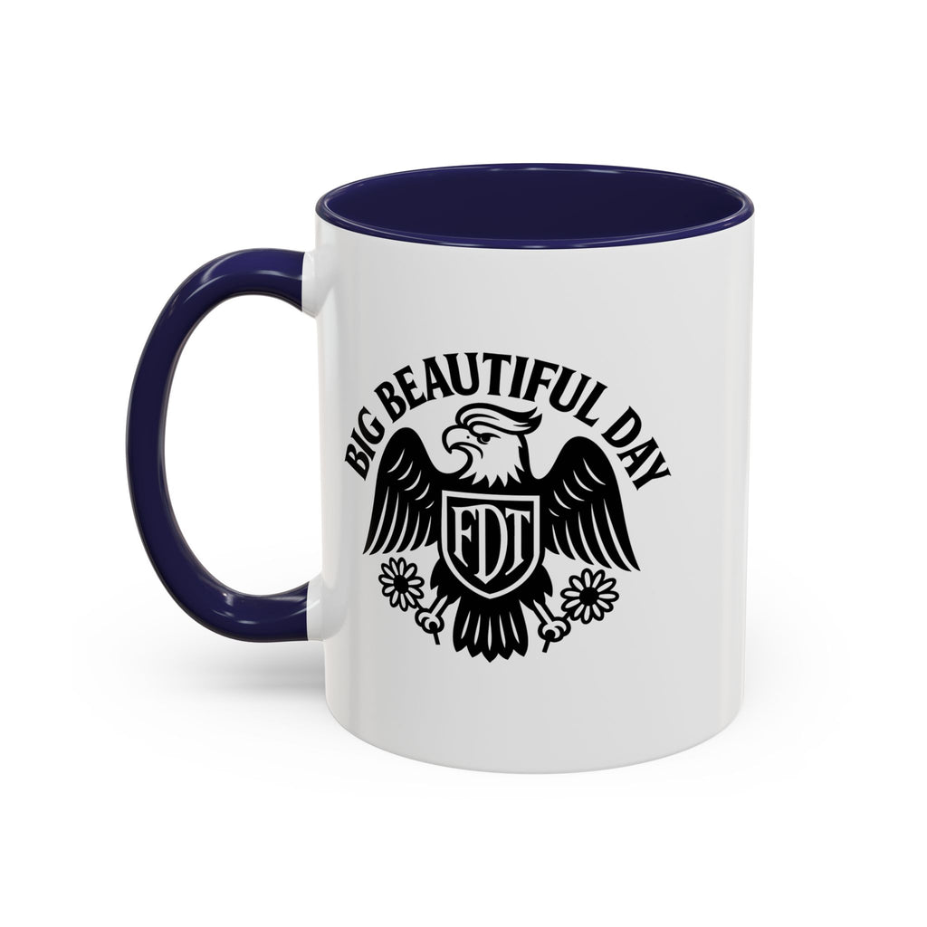 Big Beautiful Day Vintage-Inspired Coffee Mug – Motivational Morning Cup | Dishwasher Safe, BPA-Free, Perfect Daily Reminder