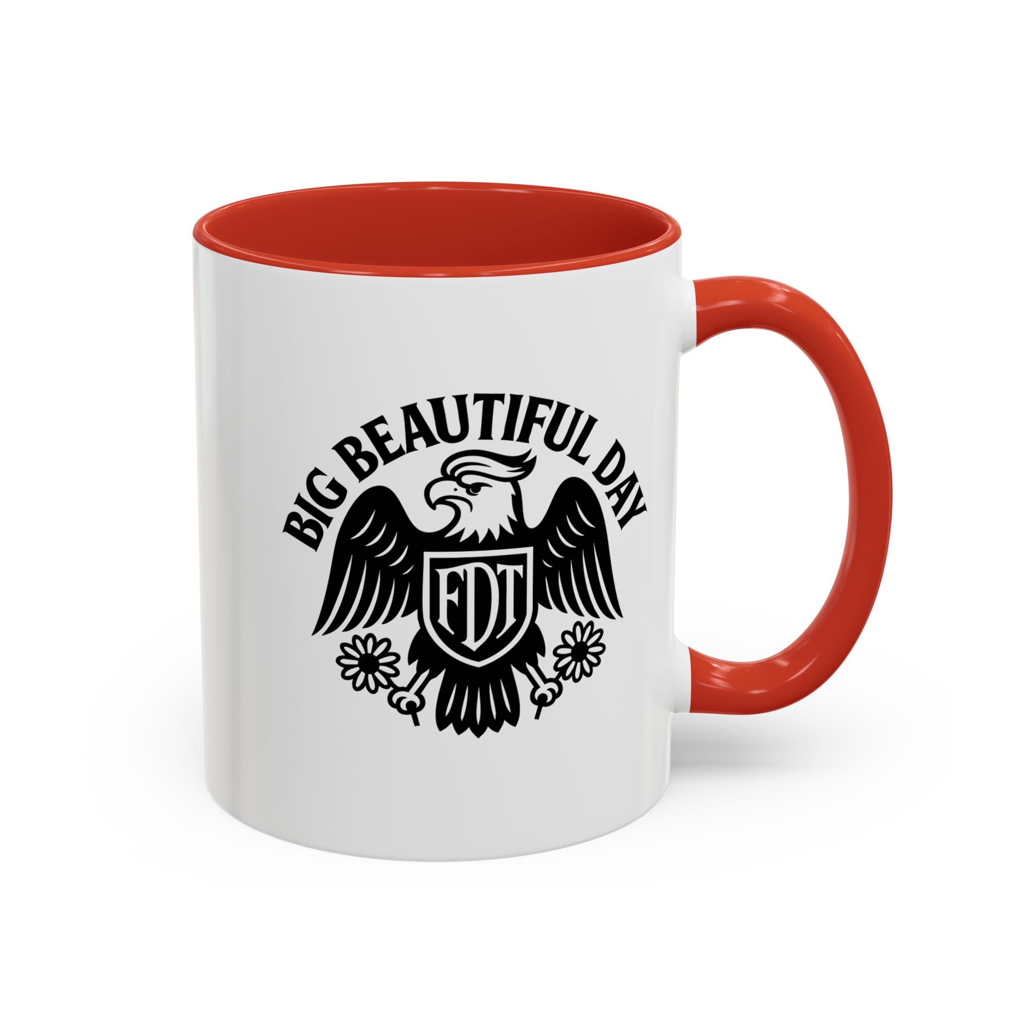 Big Beautiful Day Vintage-Inspired Coffee Mug – Motivational Morning Cup | Dishwasher Safe, BPA-Free, Perfect Daily Reminder