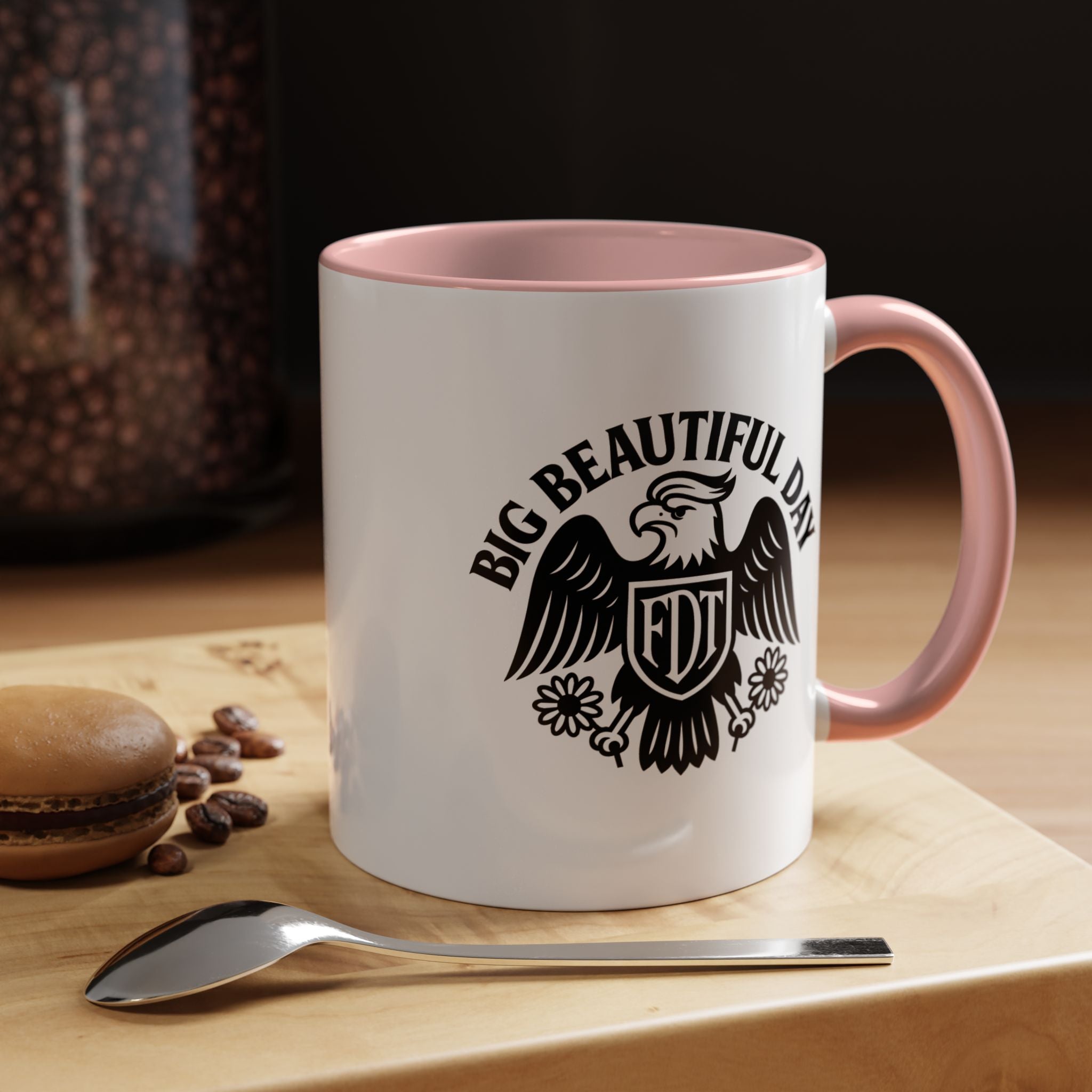 Big Beautiful Day Vintage-Inspired Coffee Mug – Motivational Morning Cup | Dishwasher Safe, BPA-Free, Perfect Daily Reminder